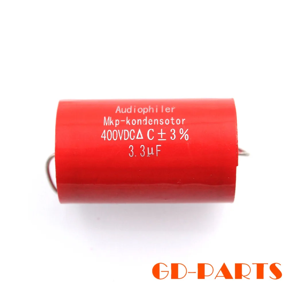 400VDC 1 0 мкФ 6 8 Axial MKP конденсатор аудиокласса для винтажного гитарного усилителя