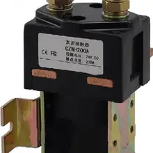 ZWET SW200 Электрический автомобильный зарядный dc contactor200A DC-Contactor-24V-SW200-262 электромагнитный New-Albright-200A-DC-Contactor-24V-SW200-2