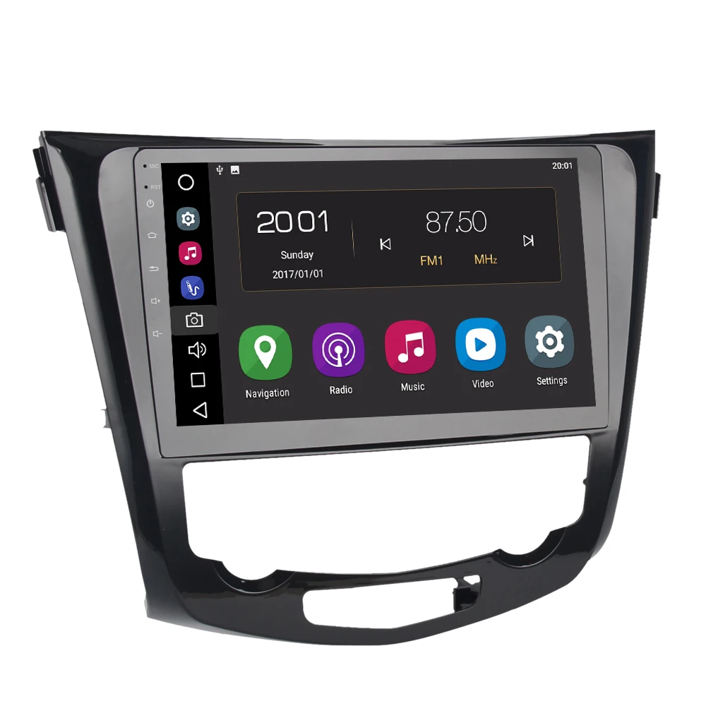 Car 2 din android 8 0 GPS for Nissan X trail 2013 auto radio navigation head