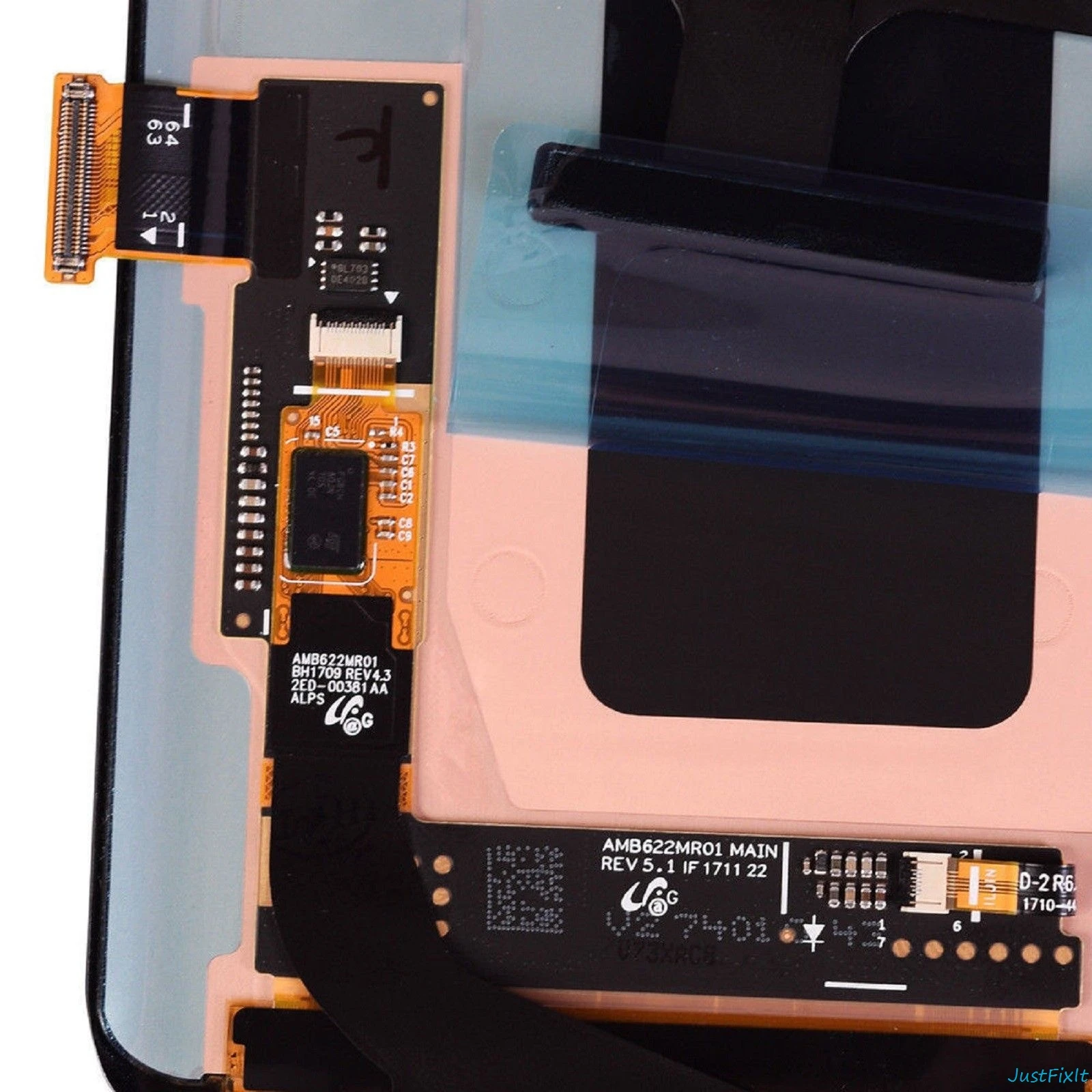  For Samsung Galaxy S8 S8 PLUS G950 g955 g950f g955f Burn-in Shadow lcd display with touch screen Di