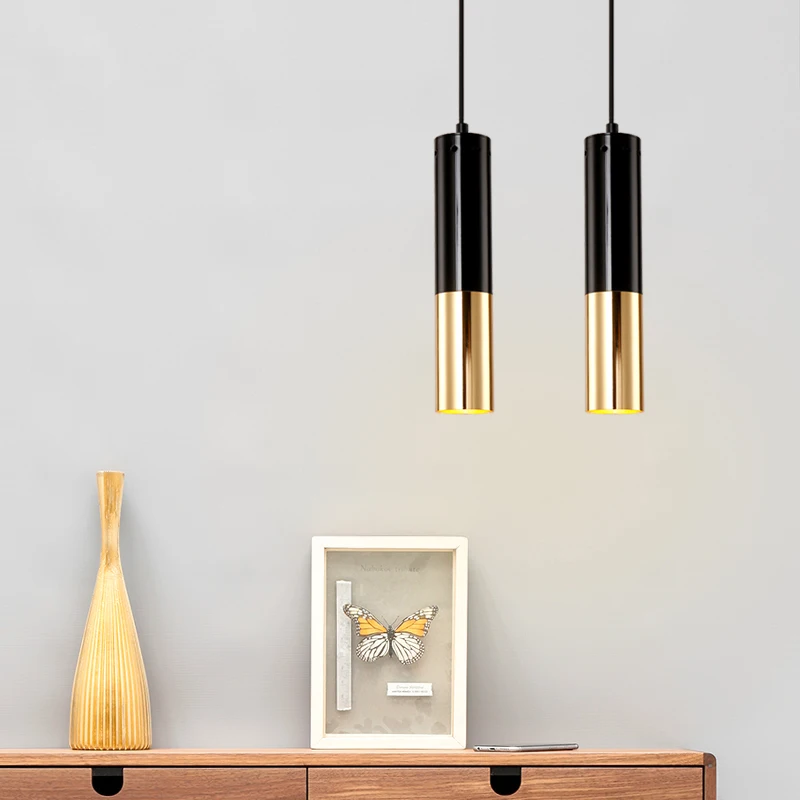  Modern Pendant Lights GU10 LED Lamp Single Dining light Bar lamps Pendant Lamp Lighting For living  - 32830419831