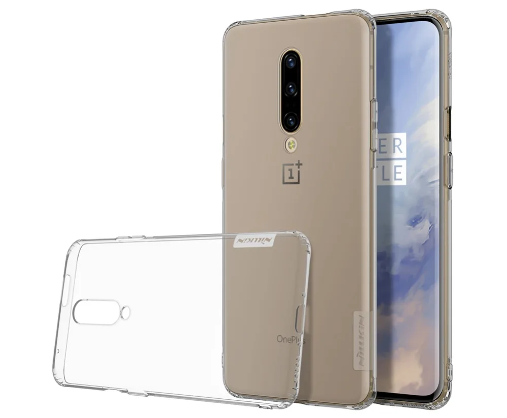 Для Oneplus 7T 7 Pro 6T чехол Nillkin TPU Ультратонкий чехол для телефона мягкий на ощупь силиконовый чехол для Oneplus 7T 7 Pro 6T 5T 5 прозрачный чехол