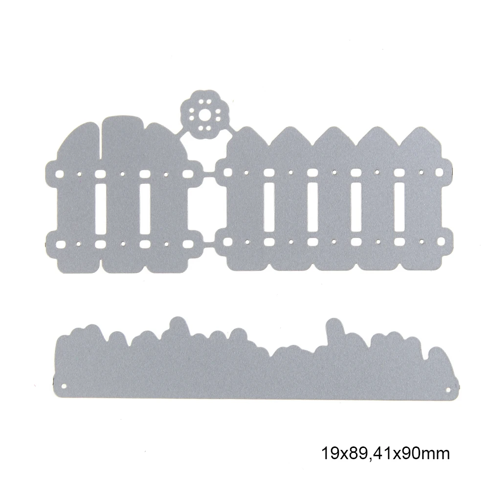 Забор трава Скрапбукинг Новое прибытие металлические режущие штампы дизайн ремесло новые режущие штампы для карточной резки Металлообработка