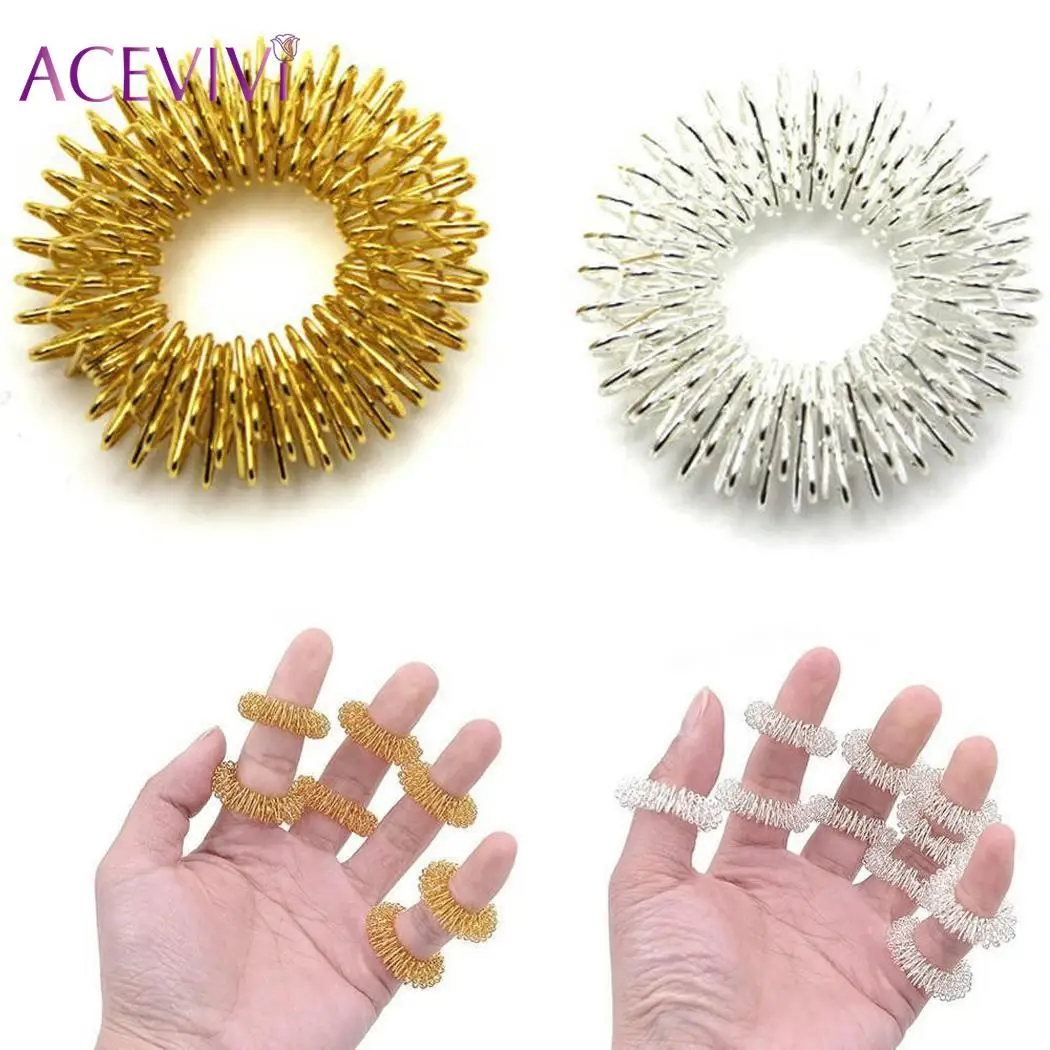 ACEVIVI Massage Acupuncture Finger Rings Health Care Acupressure Pain Relief Stress Relief Help Sleep Tools Acupressure Hand ACEVIVI Massage Acupuncture Finger Rings Health Care Acupressure Pain Relief Stress Relief Help Sleep Tools Acupressure Hand