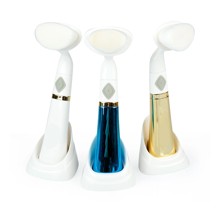 Mini 3D Ultrasonic Electric Face Cleaning Brush Ultra Soft Sterile