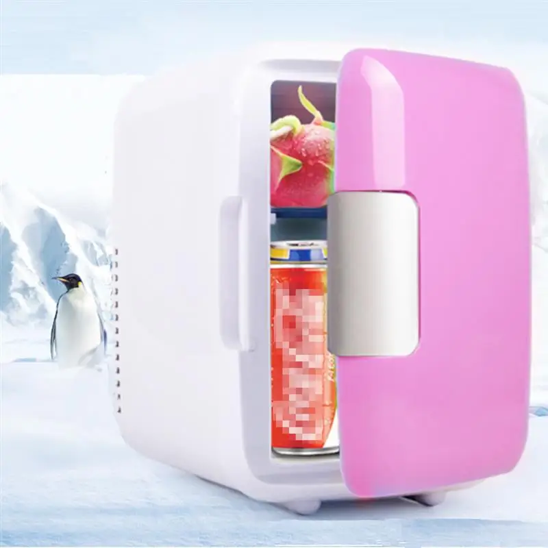 Car Refrigerators Cooler and Warmer Refrigeration/Heating 4 Liter/6 Can 12V DC car mini refrigerator portable refrigerator