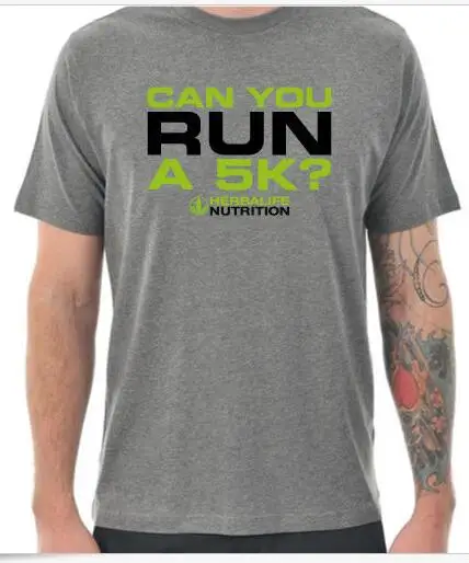 

Herbalife 24 Nutrition CAN U RUN A BMX DH MTB Logo New T-Shirt Black & White