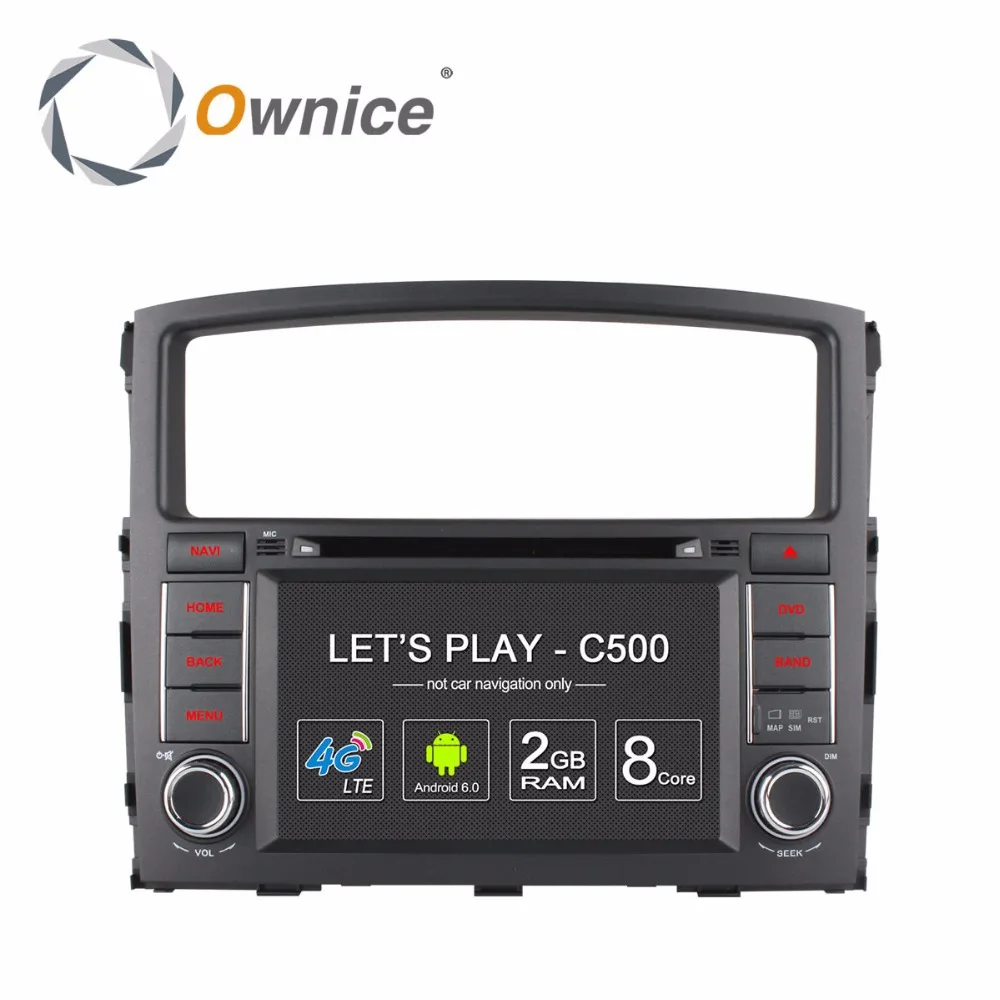 Best 1024*600 4G LTE Octa 8 Core 2GB RAM Android 6.0 Car DVD For MITSUBISHI PAJERO V97 V93 2011 2012 2013 2014 2015 GPS Radio Stereo 0