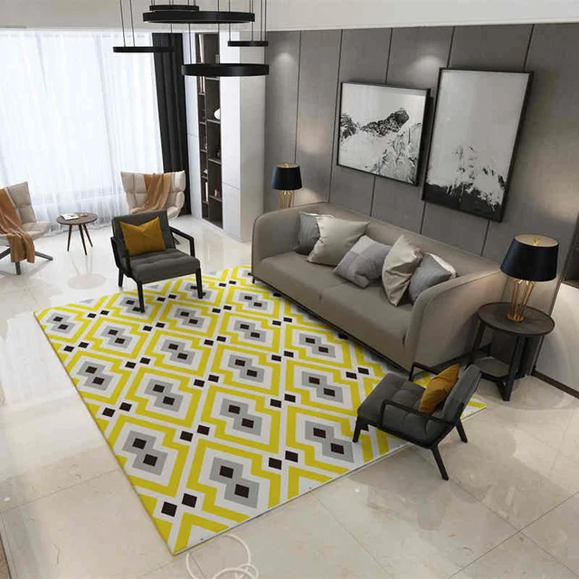 Europa gran área alfombras alfombra de la sala de esteras azul cielo