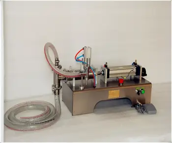 50-500ML Fully pneumatic E liquid paste filling machine, semi auto bottle filling machine,single head liquid packaging machine ytk 30 500ml single head liquid softdrink pneumatic filling machine