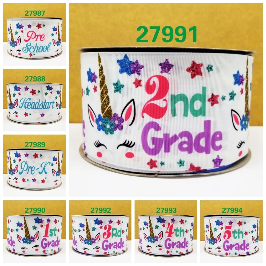 Бесплатная доставка 50 ярдов мультфильм печатных grosgrain ленты 27987 | Дом и сад