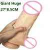 27*8.5CM Giant Huge Dildo Super Big Dildos Dick Large Dong Realistic Penis Suction Cup Masturbator Anal Plug Sex Toy For Women 1