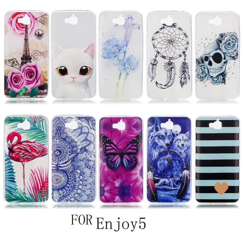 Phone Case for Huawei 4C Pro Silicone TPU Back Cover Honor 4 C tit-l01 Enjoy 5 |