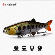 Banshee 70 мм 4,5 г GO-011 воблер, твердая искусственная приманка, форель, Bluegill, рыболовная приманка, медленное погружение, Джеркбейт, гольян