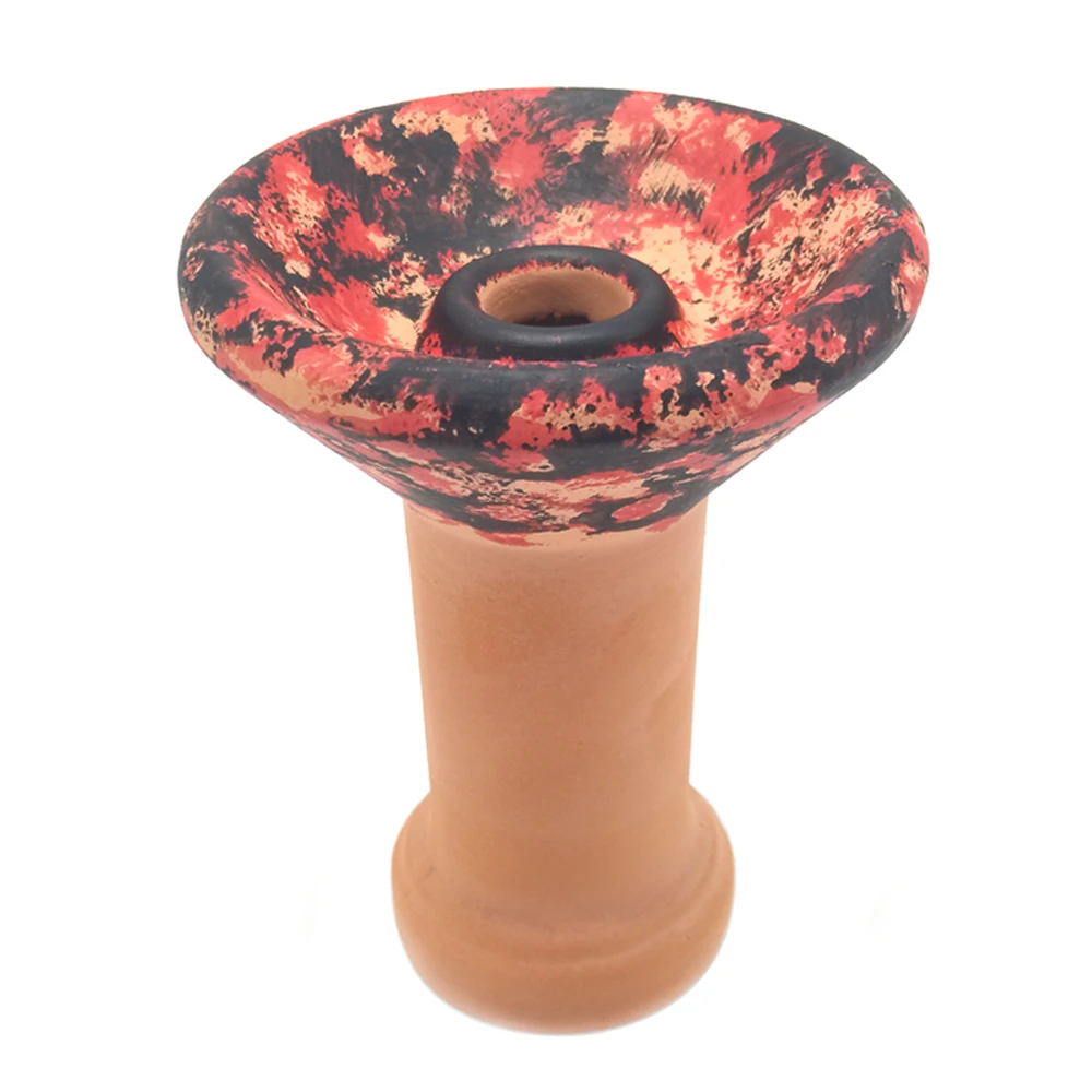 

Colorful Clay Hookah Shisha Tobacco Bowl for kaloud Chicha Narguile Accessories dropshipping wholesalers china suppliers