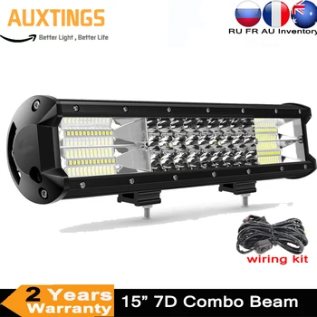 

15inch LED Light Bar LED Bar Work Light for Driving Offroad 4X4 ATVOff Road Boat Car Tractor Truck 4x4 SUV ATV 12V 24V