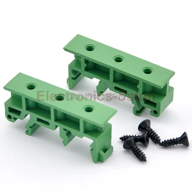 10 pcs lot DIN Rail Mounting Adapters Feet for 35mm 32mm or 15mm DIN rail
