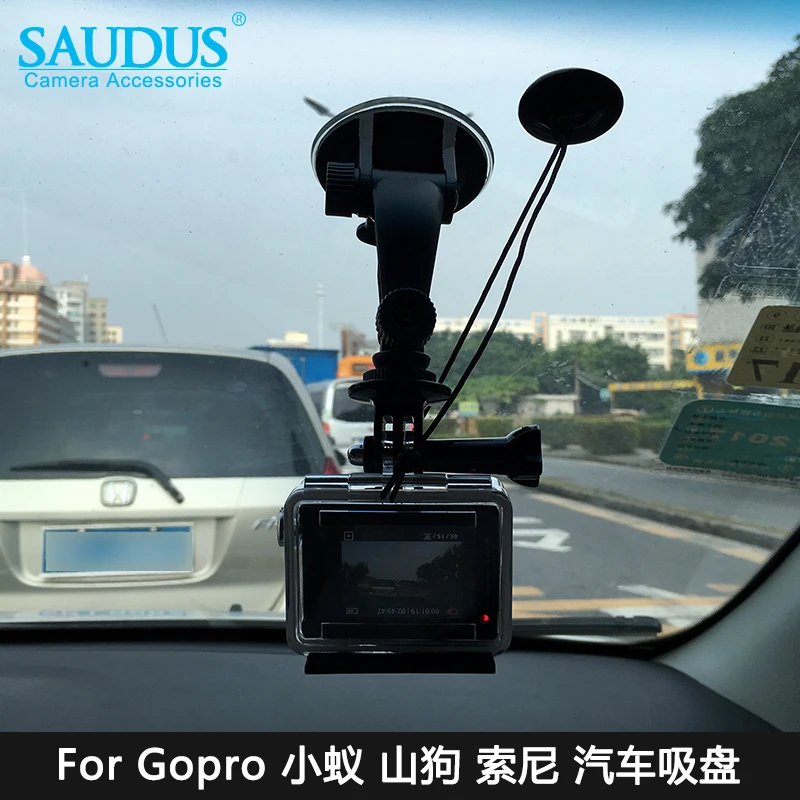 Gopro Accessories Car Suction Cup Mount Holder Tripod Mount Adapter For