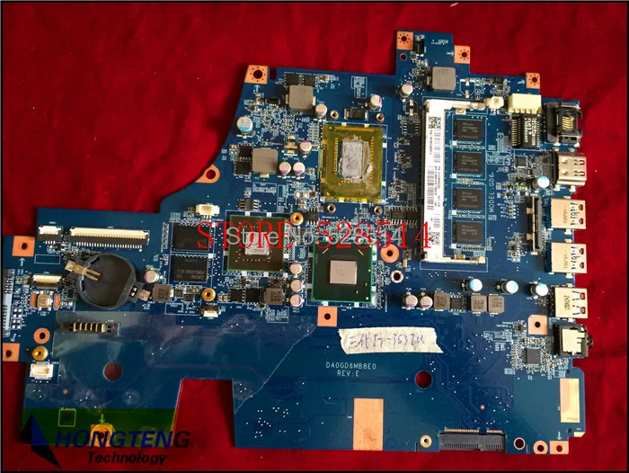 original A1946147A 31GD6MB00G0 FOR SONY SVF15AC1QL SERIES MOTHERBOARD DA0GD6MB8E0  100% Work Perfect