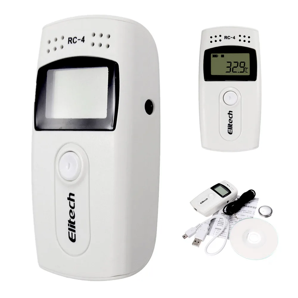 

High Accuracy USB Temperature Data logger Datalogger Temp Recorder 16000 Points