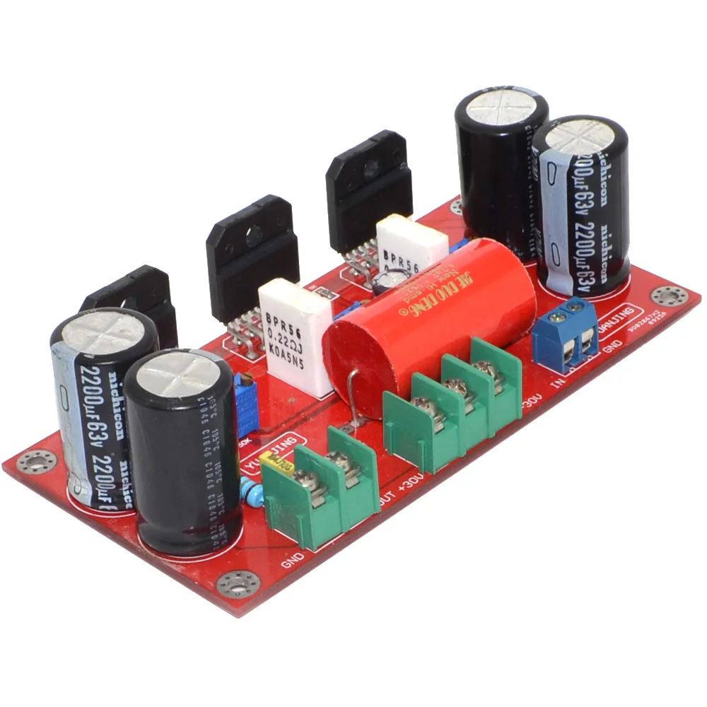 

Wholesale 150W LM3886X3 Mono Channel Audio Amplifier Board HiFi+Free Shipping 10000122