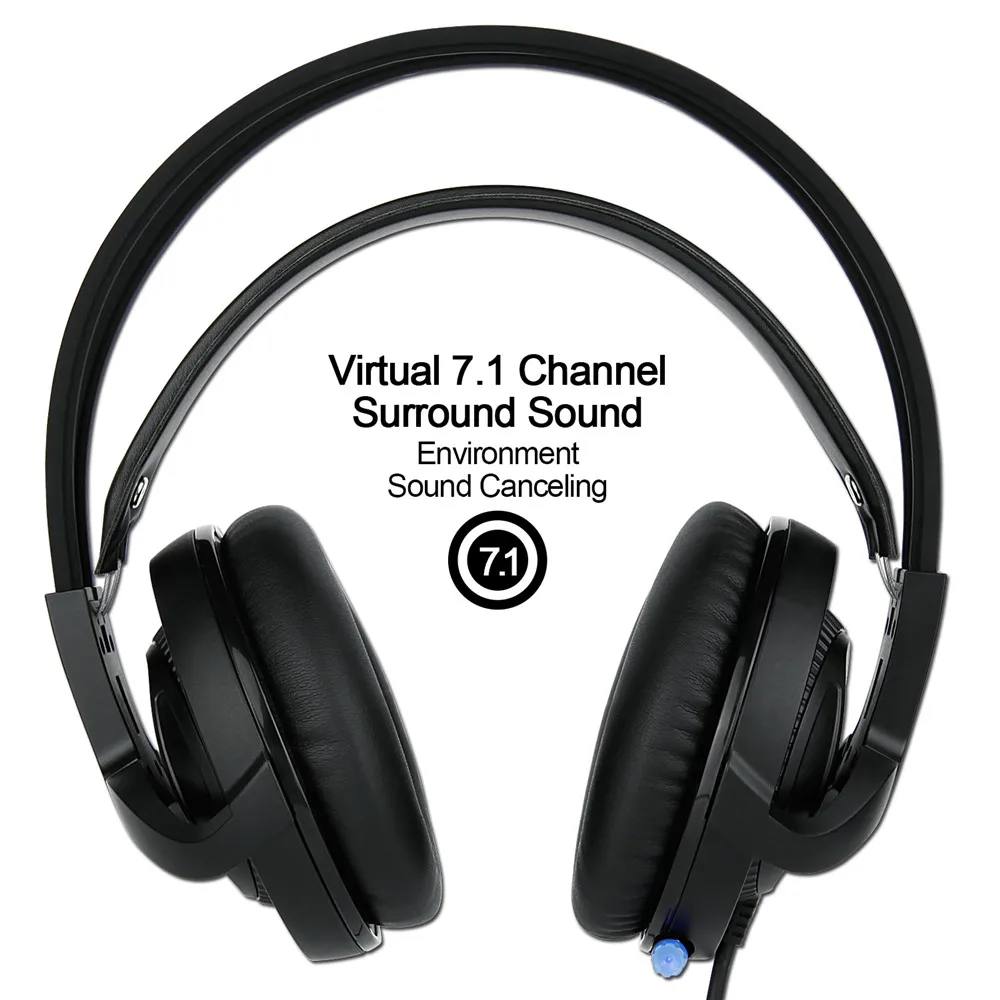 SADES R2 USB 7 1 канала Игровые наушники компьютерная игра гарнитура стерео бас с