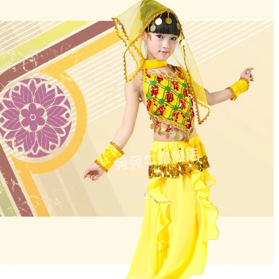 DB23588 kids belly dance costumes-10