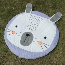 Children s baby game blanket ins burst pink rabbit crawling mat cart was conditioned by children