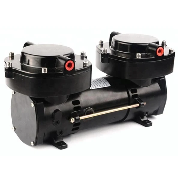 

GZ70B-12 DC12v/24v Oil Free Electric Diaphragm Vacuum Pump, 136LPM flow 160w Double cylinder compressor pump