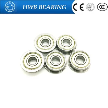 

F6800ZZ ABEC-1 (10PCS) 10x19x5 Flanged Ball Bearings