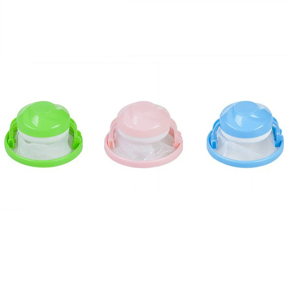 New Filter Bags Home Floating Lint Hair Catcher Mesh Pouch Washing Machine Laundry Filter Bag Floating Lint Hair Catcher