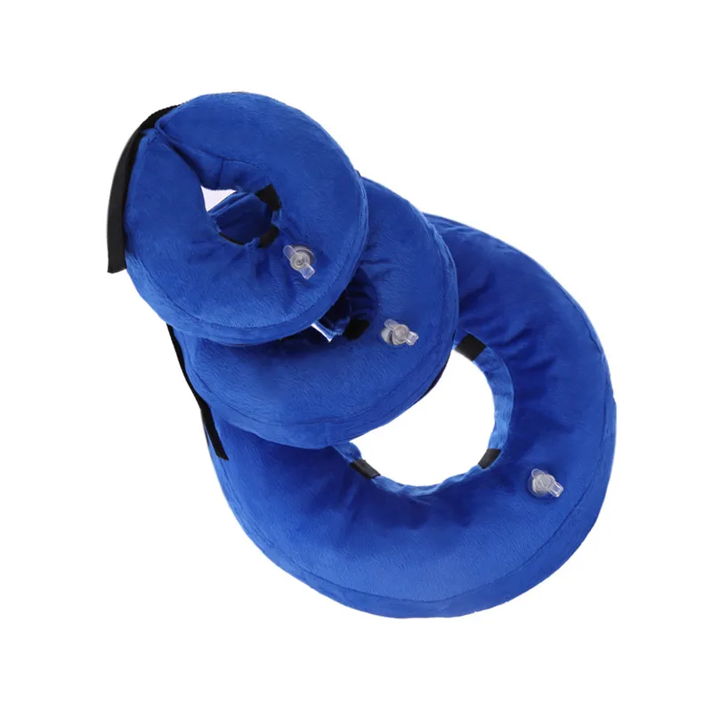 dog collars golden retriever	 Inflatable Pet Collar Anti-bite Neck Elizabethan Collar Cute Cat Dog Puppy Neck Protective E Cone Collar For Small Large Dogs patpet dog training collar