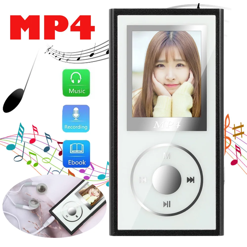 HIPERDEAL HiFi MP3 MP4 музыкальный плеер рекордер ручка Медиа Видео FM радио TF карта простой многофункциональный MP4 музыкальный плеер Ja16