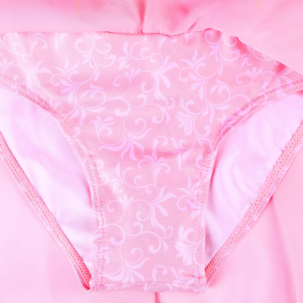 BAOHULU/размеры M-XXL, балетное платье-пачка для девочек сетчатая танцевальная одежда с короной и сердцем Детский Костюм Балерины балетное трико, розовый, фиолетовый