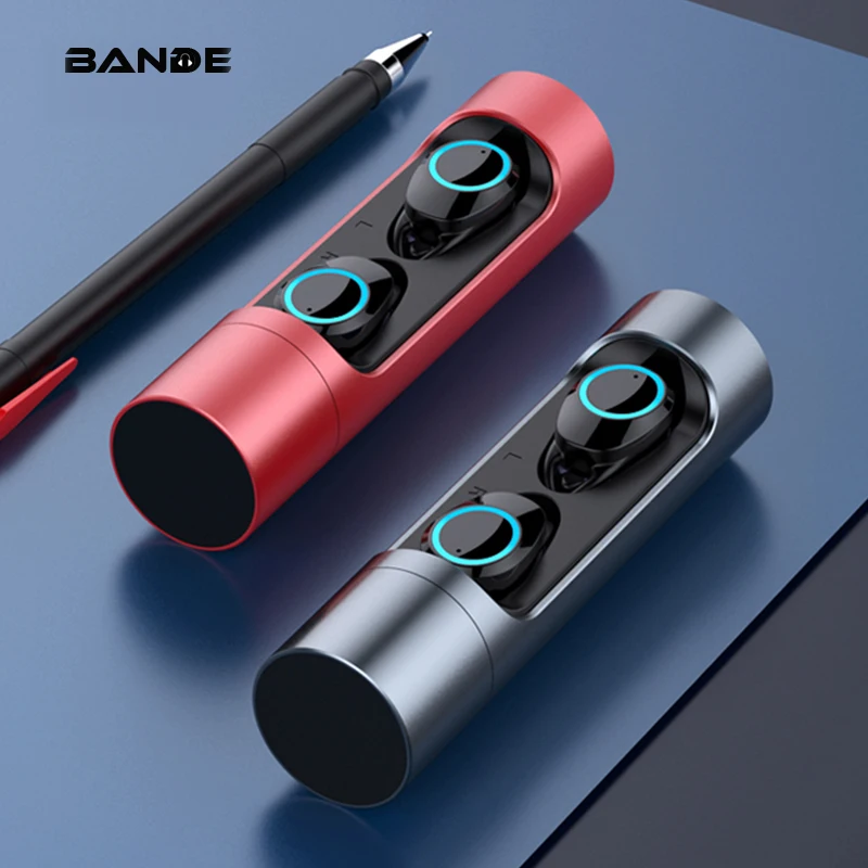 

ip8 Max 3D Stereo Sound Mini Fingerprint Touch Sports Wireless Earbuds For Smart Phone
