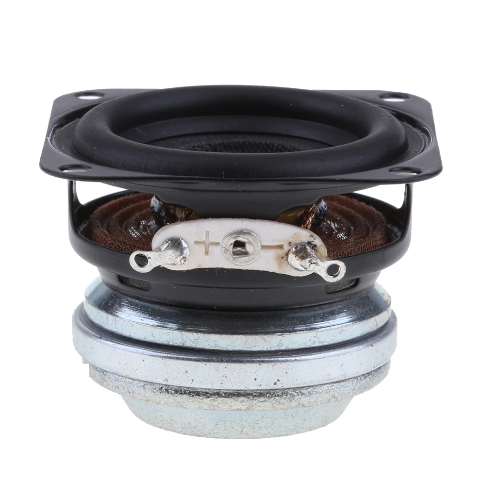Premium 40mm 4Ohm 5W Full Range Audio Speaker PU Round Hi-Fi Stereo Sound