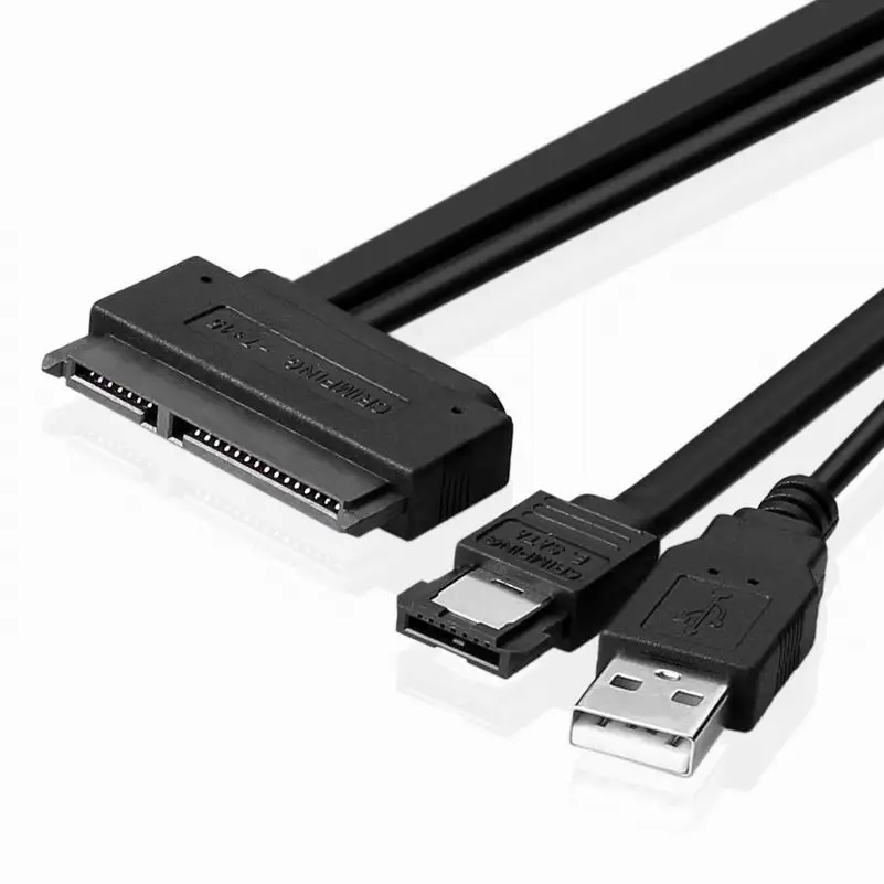 

SATA 22 Pin To ESATA 2.5 SATA Hard Drive External Connections Connector Cable R53D