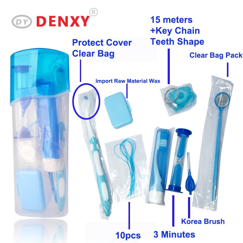 blue pack with letter