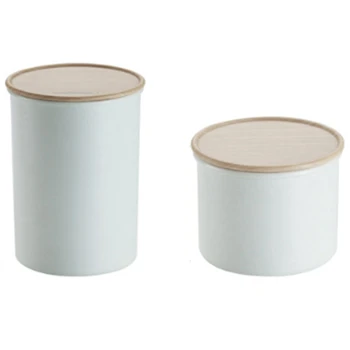 

2Pcs Sealed Storage Jar For Spices Tank Container For Eating With Sealing Cap Bottle Coffee Tea Caddy Kitchen Leakproof Storag