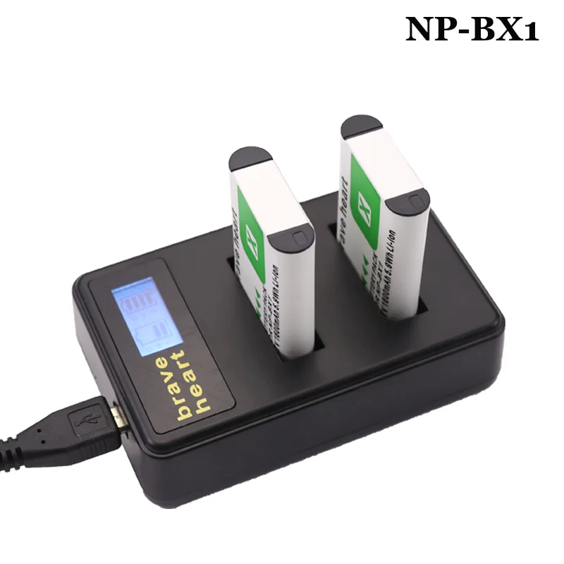 6x NPBX1 NP-BX1 NP BX1 Батарейки+ ЖК-дисплей Зарядное устройство для sony DSC-RX100 DSC-WX500 Характеристическая вязкость полимера RX10 II HX300 WX300 HDR-AS15 CX240E HDR-AS300