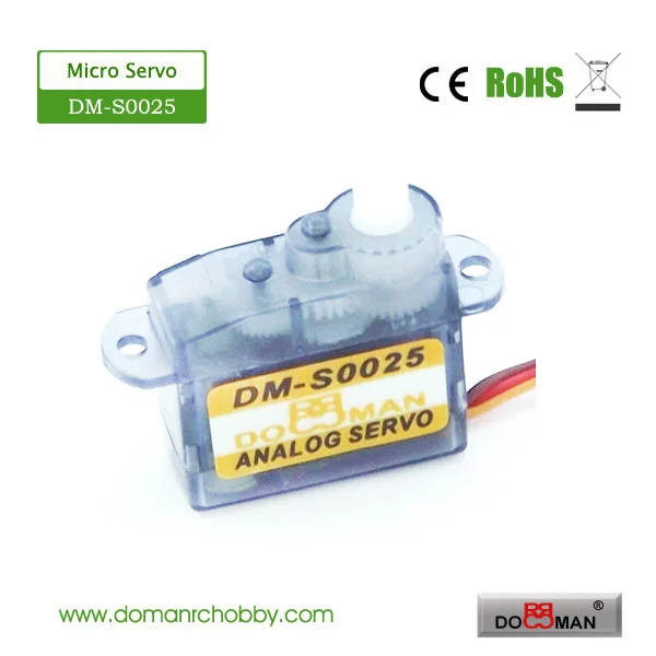 

10pcs/lot DM-S0025 DOMAN RC 2.5g micro rc servo