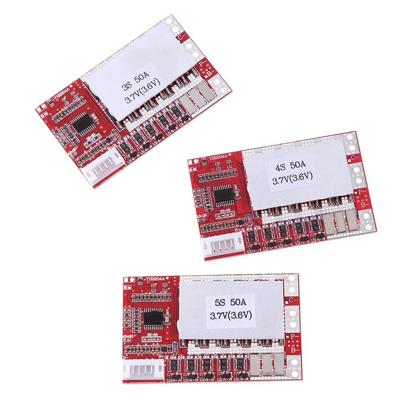 1 шт. 3/4/5 S 3,7 V литий-полимерный Батарея Pcb Bms защита от перегрузки доска баланс