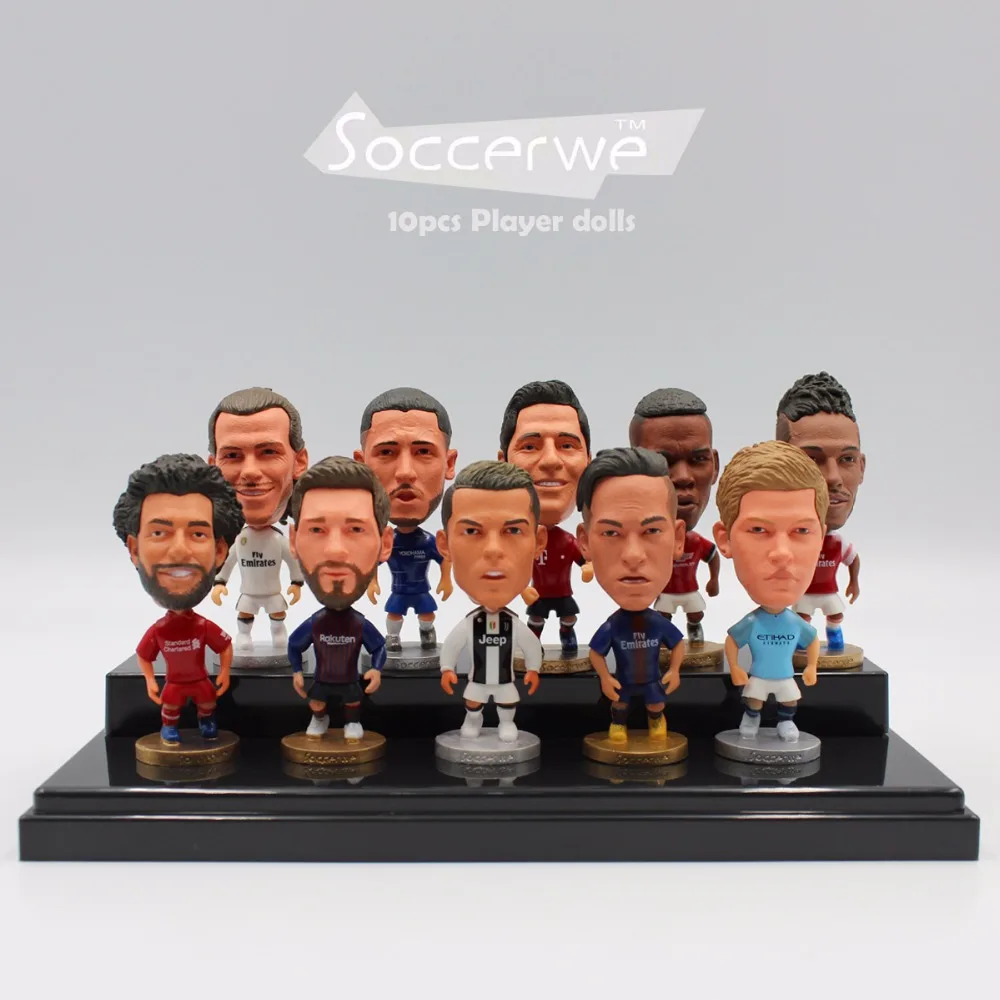 

10PCS/LOT FOOTBALL 2.5" Figurine (Mixed Order) Doll Toy Figure Shipping Free