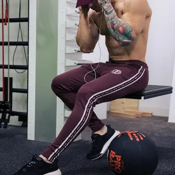

2018 New Cotton Jogger Pants Men Casual Sweatpants Gyms Pants