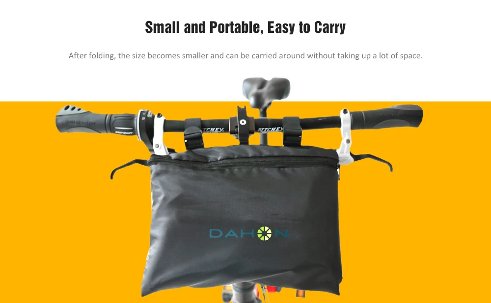 Flash Deal DAHON Foldable Large Capacity Carry Bike Bag Two-Side Zip Design Bicycle Bags For Bicycles Of Around 14 - 20 Inches 4