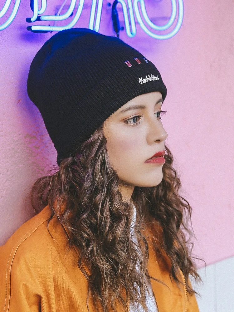 Зимняя вязаная шапка Skullies Beanies мужские зимние шапки для женщин модная мягкая