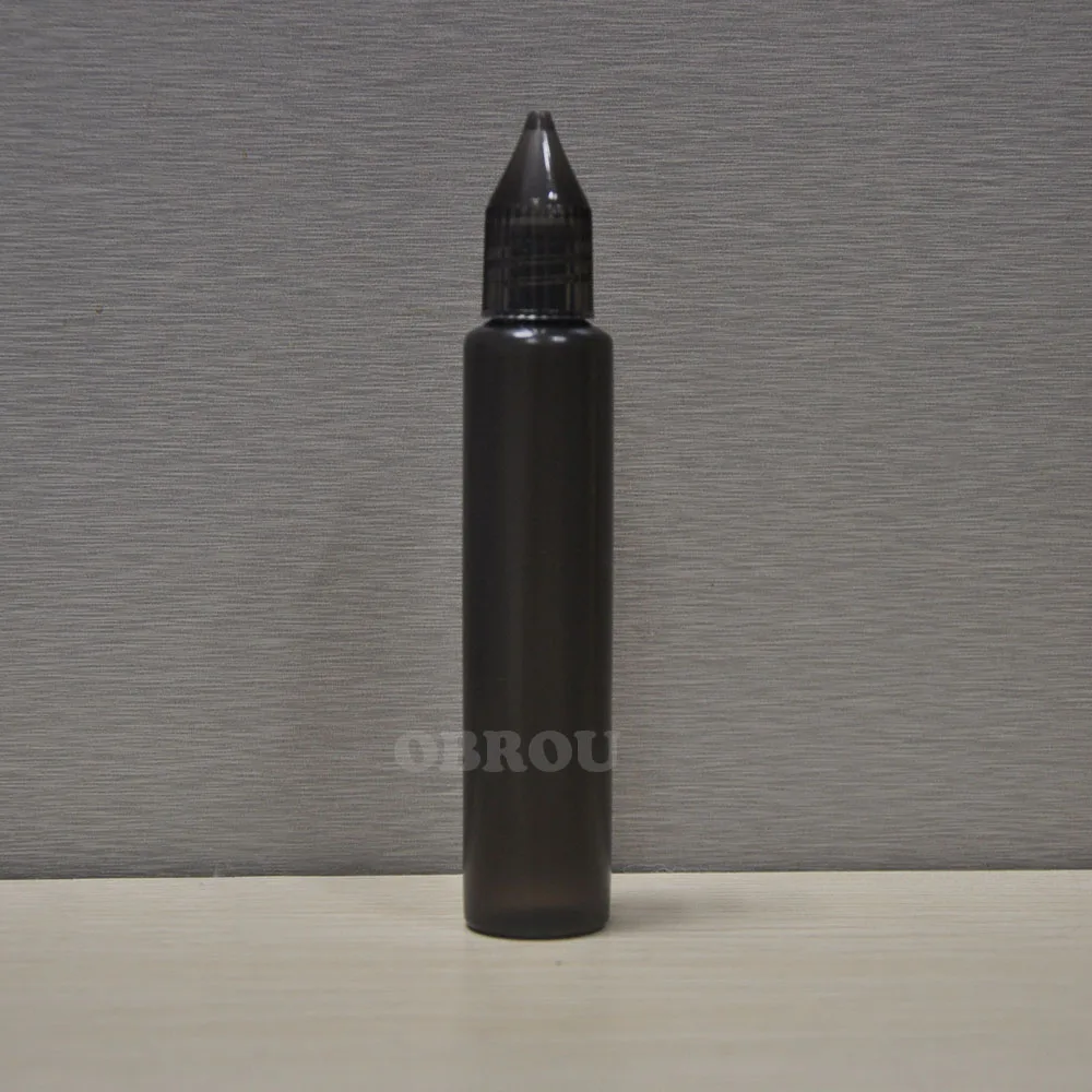 5 шт 30 мл ручка форма черная выдавливаемая бутылка, жидкая капельница бутылка для масла
