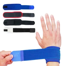 1 шт. Спортивный регулируемый браслет бандаж для запястья поддержка полосы защита для запястья безопасность спорт защита запястья фиксатор запястья