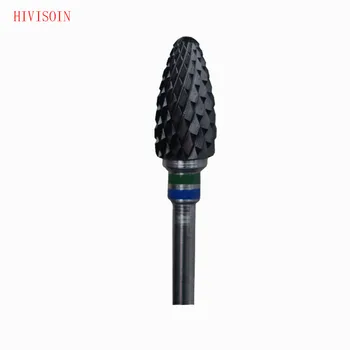 

Black Zirconia Ceramic Dental Lab Burs - Cross cut super fine (1401.060)