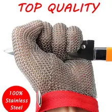 NMSafety, сетчатый нож из нержавеющей стали, устойчивые к порезам защитные перчатки, высокая производительность, для кухни, мясника, рабочие защитные перчатки